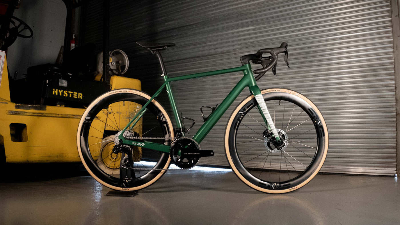 NEW BIKE DAY - MODERN METALLIC GREEN